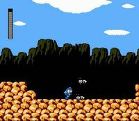 une photo d'Ã©cran de Mega Man 3 sur Nintendo Nes